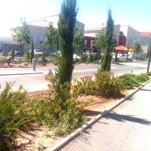 Carrefour giratoire et Ch. des Aubrèdes - Puget