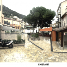 Places de la Fontaine et du Château - Mandelieu La Napoule