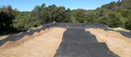 Aménagement d'une piste pumptrack Bargemon