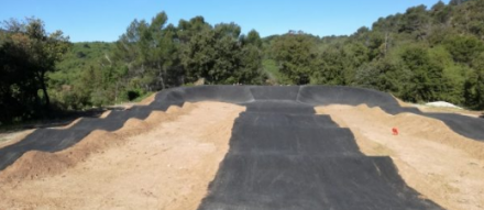 Amnagement d'une piste pumptrack Bargemon